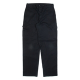 DICKIES Cargo Mens Trousers Black Regular Straight W32 L33