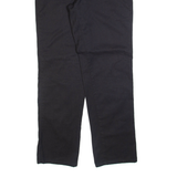 DICKIES Mens Trousers Black Regular Straight W32 L32