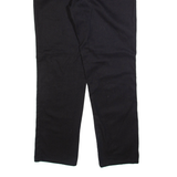 DICKIES Mens Trousers Black Regular Straight W32 L32