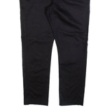 DICKIES Mens Trousers Black Slim Skinny W38 L28