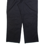 DICKIES Mens Trousers Black Relaxed Straight W38 L29