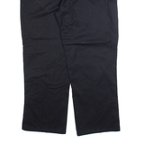 DICKIES Mens Trousers Black Relaxed Straight W38 L29