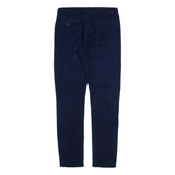 LEE Chino Mens Trousers Blue Slim Tapered W31 L34