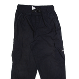 ADIDAS Cargo Mens Trousers Black Relaxed Straight W28 L27