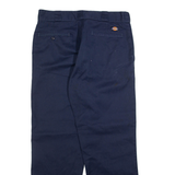 DICKIES 874 Workwear Mens Trousers Blue Regular Straight W33 L30