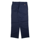 DICKIES 874 Workwear Mens Trousers Blue Regular Straight W33 L30