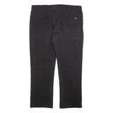 DICKIES Mens Trousers Grey Regular Straight W38 L30