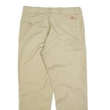 DICKIES 874 Workwear Mens Trousers Beige Regular Straight W34 L30