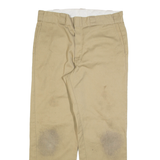 DICKIES 874 Workwear Mens Trousers Beige Regular Straight W34 L30