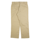 DICKIES 874 Workwear Mens Trousers Beige Regular Straight W34 L30