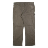 DICKIES Carpenter Mens Trousers Grey Regular Straight W38 L31