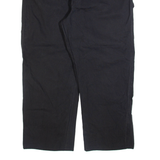DICKIES Carpenter Mens Trousers Black Relaxed Straight W38 L26