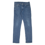 LEVI'S 511 Jeans Mens Blue Slim Straight W28 L32