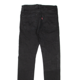 LEVI'S 510 Jeans Mens Black Slim Skinny W28 L32