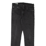 LEVI'S 512 BIG E Jeans Mens Black Slim Tapered W31 L29