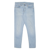 LEVI'S 512 BIG E Jeans Mens Blue Slim Tapered Stone Wash W32 L30