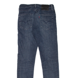 LEVI'S 502 Jeans BIG E Mens Blue Regular Tapered Stone Wash W28 L32