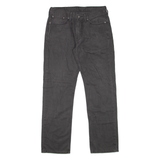 LEVI'S 514 Jeans Mens Grey Slim Straight W32 L32
