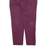 RED PIPE Womens Jeans Maroon Relaxed Tapered 90s W28 L30