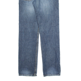 CARHARTT Mens Jeans Blue Slim Straight Stone Wash W31 L34