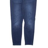 7 FOR ALL MANKIND Womens Jeans Blue Slim Skinny Stone Wash W32 L27