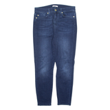 7 FOR ALL MANKIND Womens Jeans Blue Slim Skinny Stone Wash W32 L27