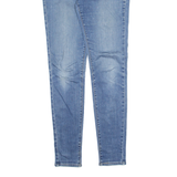 LEVI'S 710 Womens Jeans Blue Slim Skinny Stone Wash W28 L29