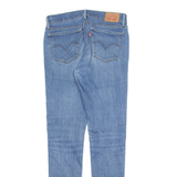 LEVI'S 710 Womens Jeans Blue Slim Skinny Stone Wash W28 L29