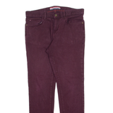TOMMY HILFIGER Mens Jeans Maroon Slim Tapered W33 L30