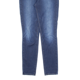 LEVI'S 721 High Rise BIG E Womens Jeans Blue Slim Skinny Stone Wash W27 L28