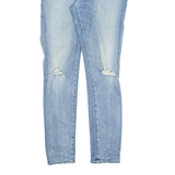 POLO RALPH LAUREN Distressed Womens Jeans Blue Slim Skinny Stone Wash W30 L30