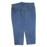 CARHARTT Mens Jeans Blue Regular Straight W50 L30