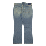 LEVI'S 515 Womens Jeans Blue Regular Bootcut Stone Wash W38 L32