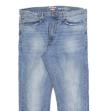 LEVI'S 232 Denizen Mens Jeans Black Slim Straight Stone Wash W36 L26