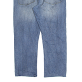 LEVI'S 232 Denizen Mens Jeans Black Slim Straight Stone Wash W36 L26