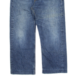 LEVI'S 508 04 Mens Jeans Blue Regular Straight Stone Wash W34 L26