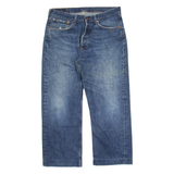 LEVI'S 508 04 Mens Jeans Blue Regular Straight Stone Wash W34 L26