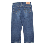 LEVI'S 508 04 Mens Jeans Blue Regular Straight Stone Wash W34 L26