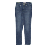 711 Womens Jeans Blue Slim Skinny Stone Wash W28 L30