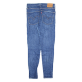 LEVI'S Mile High BIG E Womens Jeans Blue Slim Skinny Stone Wash W29 L28