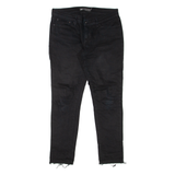 LEVI'S Modern Rise Womens Jeans Black Slim Skinny W32 L28