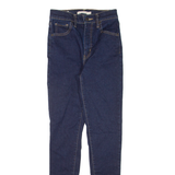 LEVI'S Mile High BIG E Womens Jeans Blue Slim Skinny W25 L30
