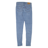 LEVI'S 710 BIG E Womens Jeans Blue Slim Skinny W28 L30