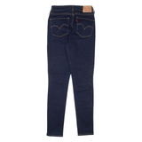 LEVI'S 721 High Rise Womens Jeans Blue Slim Skinny W26 L28