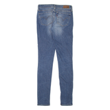 LEVI'S Modern Rise Womens Jeans Blue Slim Skinny Stone Wash W25 L32