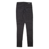 LEVI'S 721 High Rise Womens Jeans Black Slim Skinny W27 L32