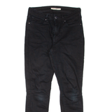 LEVI'S 721 High Rise Womens Jeans Black Slim Skinny W27 L26