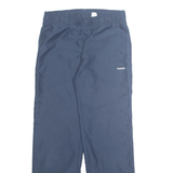 REEBOK Womens Track Pants Blue Wide-Leg XS W28 L29