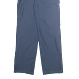 REEBOK Womens Track Pants Blue Wide-Leg XS W28 L29