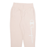 CHAMPION REVERSE WEAVE Womens Joggers Pink Tapered M W24 L27